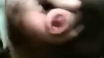 Old man wanking his uncut cock outside - drtvid.com