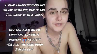 Ftm Dubbel Penetrations Himself While Moaning - hclips.com