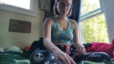 Early Morning Pj Smoke Session And Masturbation - hclips.com