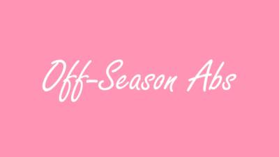 Angela Salvagno Off Season Abs - hotmovs.com