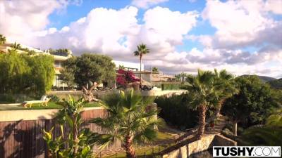 TUSHY Lottie explores her anal fantasies with an older man - hotmovs.com