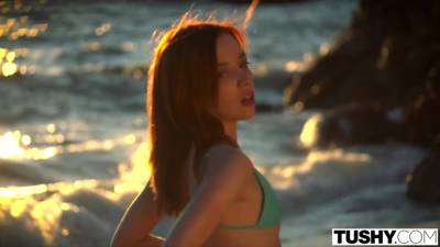 TUSHY Lottie explores her anal fantasies with an older man - hotmovs.com