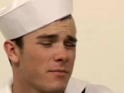 Hardcore theesome with sailors Josh Vonn and Jarod Steel - drtvid.com