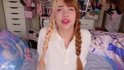 Thigh Pillow For When Youre Having A Bad Day (wholesome) - Indigo White - hclips.com