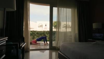 Yoga With Oral And Anal Workout Part2 - hclips.com