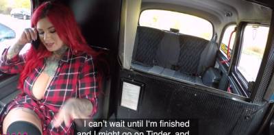 Sabien Demonia - Big Dicks Female Fake Taxi Sabien Demonia Gets Her Gigantic Tits Out For Thrills - theyarehuge.com