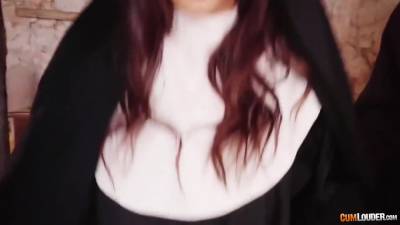 Susy Gala - Susy Gala In Nun Of The Dicks Gangbang - upornia.com - Spain