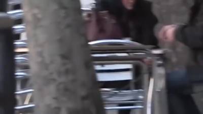 Angie And Her First Porno After Being Picked Up - hclips.com