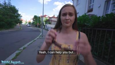 Robbed Babe Fucks A Stranger For Money - hclips.com