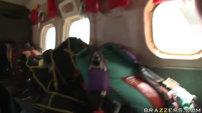 Awesome Exclusive Porn With A Busty Porn Star On The Airplane - upornia.com