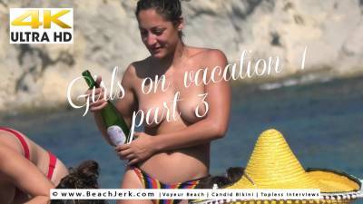 Girls on vacation #1 part 3 - BeachJerk - hclips.com