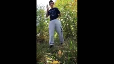 your son pulls one off in the woods - drtvid.com