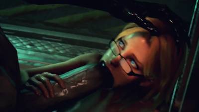 Big tits blonde 3D MILFs fucked threeways - drtvid.com