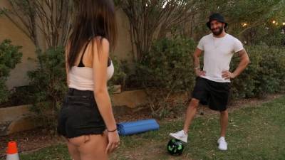 Melody Foxx - Melody Foxx fucks her Soccer coach - mysistershotfriend - hotmovs.com