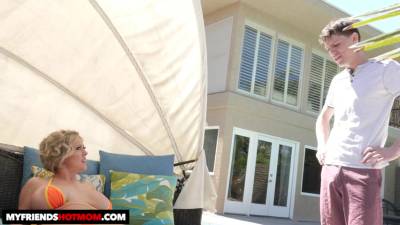 Dee Williams - Dee Williams gets oiled up before banging her son's friend - myfriendshotmom - hotmovs.com