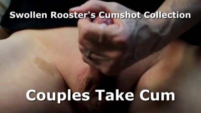 Swollen Rooster's Cumshot Collection - Couples Take Cum - sunporno.com