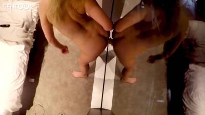 Exhibitionist Gets Spitroasted By Passerby In The Window - Gentoo2 - upornia.com