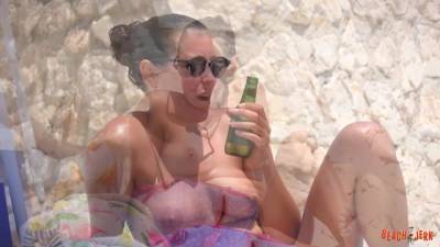 Boobs and beer - BeachJerk - hclips.com