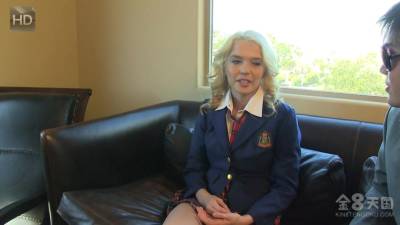 Hot Blonde Schoolgirl With Nice Tits Fucks Asian Amwf Inter - hotmovs.com