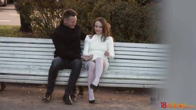 Alice - Alice Koks in First date anal in stockings - hotmovs.com