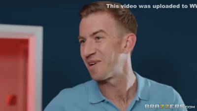 Tina - Brunette Lady In Latex Rides Obedient Lads Cock On Bed - Tina Kay And Danny D - hotmovs.com