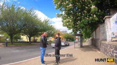 Mature Hunter Nicely Drills Slender Cutie In Front Of Her Bf - hotmovs.com