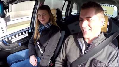 Cute Taxi Girl - hclips.com