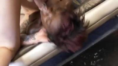 Black Chubby Sade Sparx Gaggin On Dat White Dink On Couch - hotmovs.com