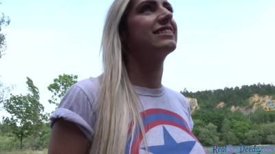 Real pickedup amateur ravaged outdoor - hotmovs.com