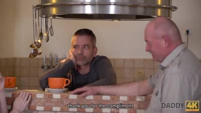 Bored Cutie Gets Seduced By Her Boyfriends Old Father - txxx.com