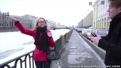 Nika in Teeny fucked in a big city - hotmovs.com