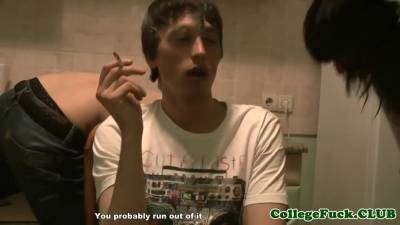 College teen amateur cockriding at party - sexu.com