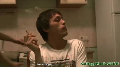 College teen amateur cockriding at party - sexu.com