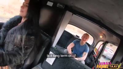 Ania Kinski - Horny And Sexy Woman Driver Fucking Customer - hclips.com