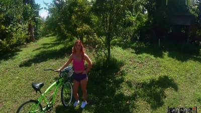 Bike Ride With Sexy Kara Lee - hotmovs.com