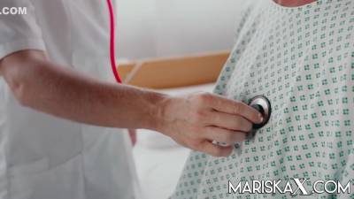 Dacada - Busty Doctor Dacada Fucks Her Patient And Coworkers - hotmovs.com