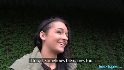 His Dick - Stranger Offers Sexy Brunette 3 Months Salary To Satisfy His Dick - porntry.com