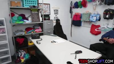 Muslim Teen Delilah Day Stole Lingerie But Got Busted By A Mall Cop - voyeurhit.com