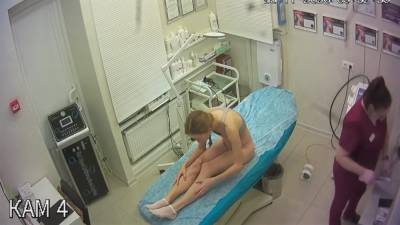 Slim Russian Girl At Depilation - voyeurhit.com - Russia