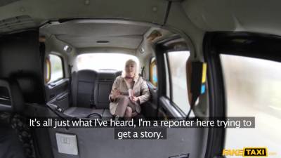 Rough Pussy Fuck With Blonde Journalist And Horny Cabbie - upornia.com