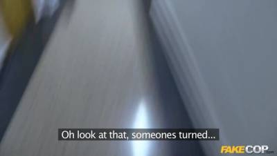 Monty - Blonde Exhibitionist Fucked by Cop - veryfreeporn.com