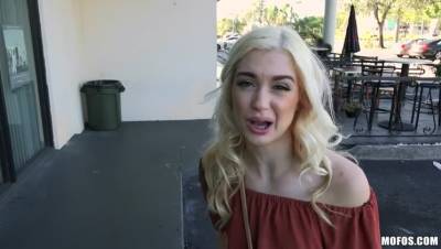 Blonde Braceface Fucks Outdoors - xxxfiles.com