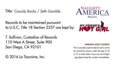 Cassidy Banks - myfriendshotgirl - hotmovs.com