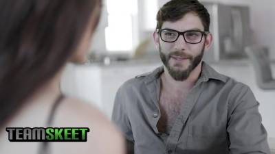 Teen Filled Up With Huge Cock With Dana Wolf - hclips.com