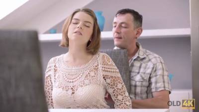 Marina Visconti - Old4k. mature stepfather helps big titted teen Marina Visconti - sexu.com