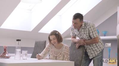 Old4k. experienced stepdad and buxom hottie commence porn in... - sexu.com