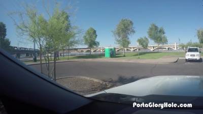 Portagloryhole - Hayley 7 - Swallow - voyeurhit.com