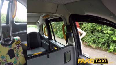 Jennifer - Fake Taxi Busty sexy redhead Jennifer Keelings wants black c - sunporno.com - Keeling