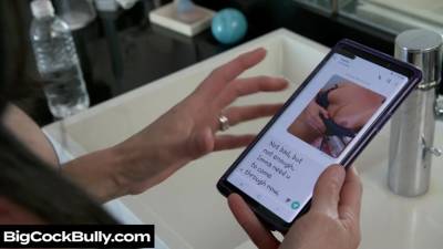 India Summer fucks her son's Bully - bigcockbully - hotmovs.com - India