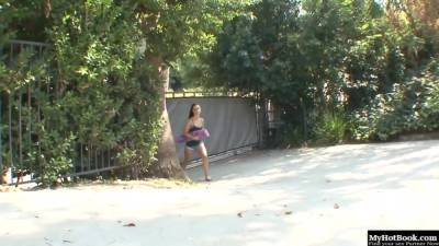 Skinny Sluts Squeezed Their Round Boobs Indoors - hotmovs.com